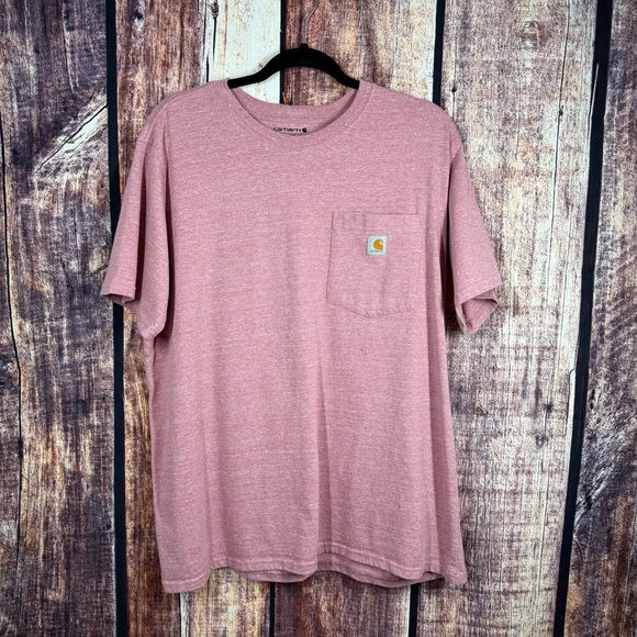Carhartt Other - Carhartt Short Sleeve Tee Light Rose Peachy Pink Tshirt